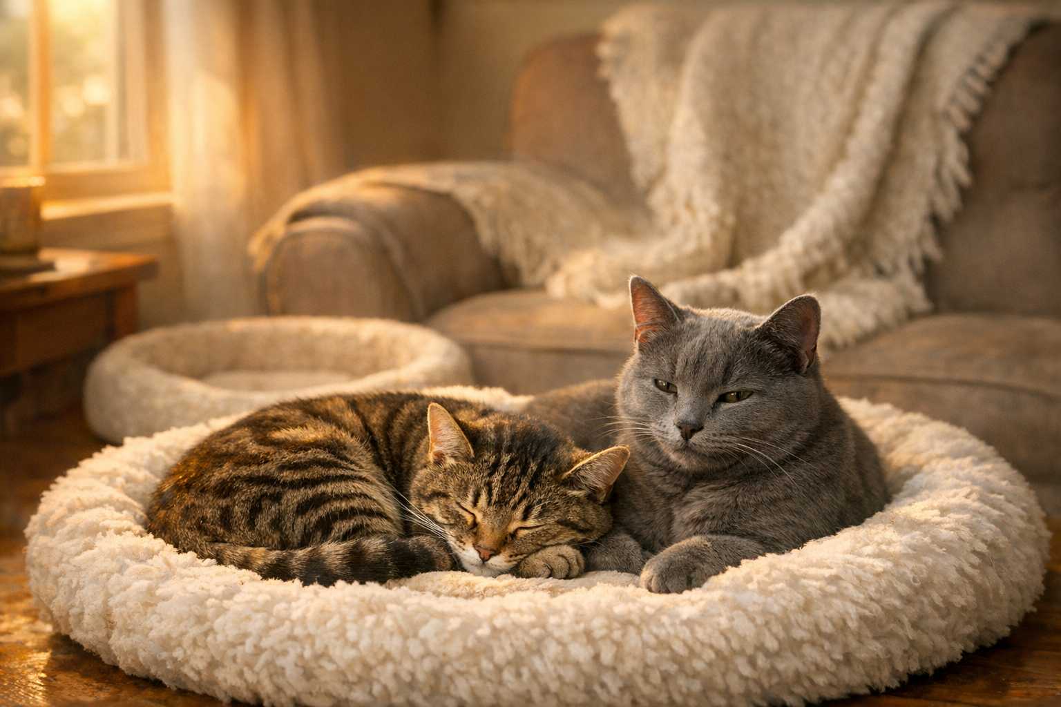 Do Bonded Cats Need to Sleep Together? Space and Proximity Guide