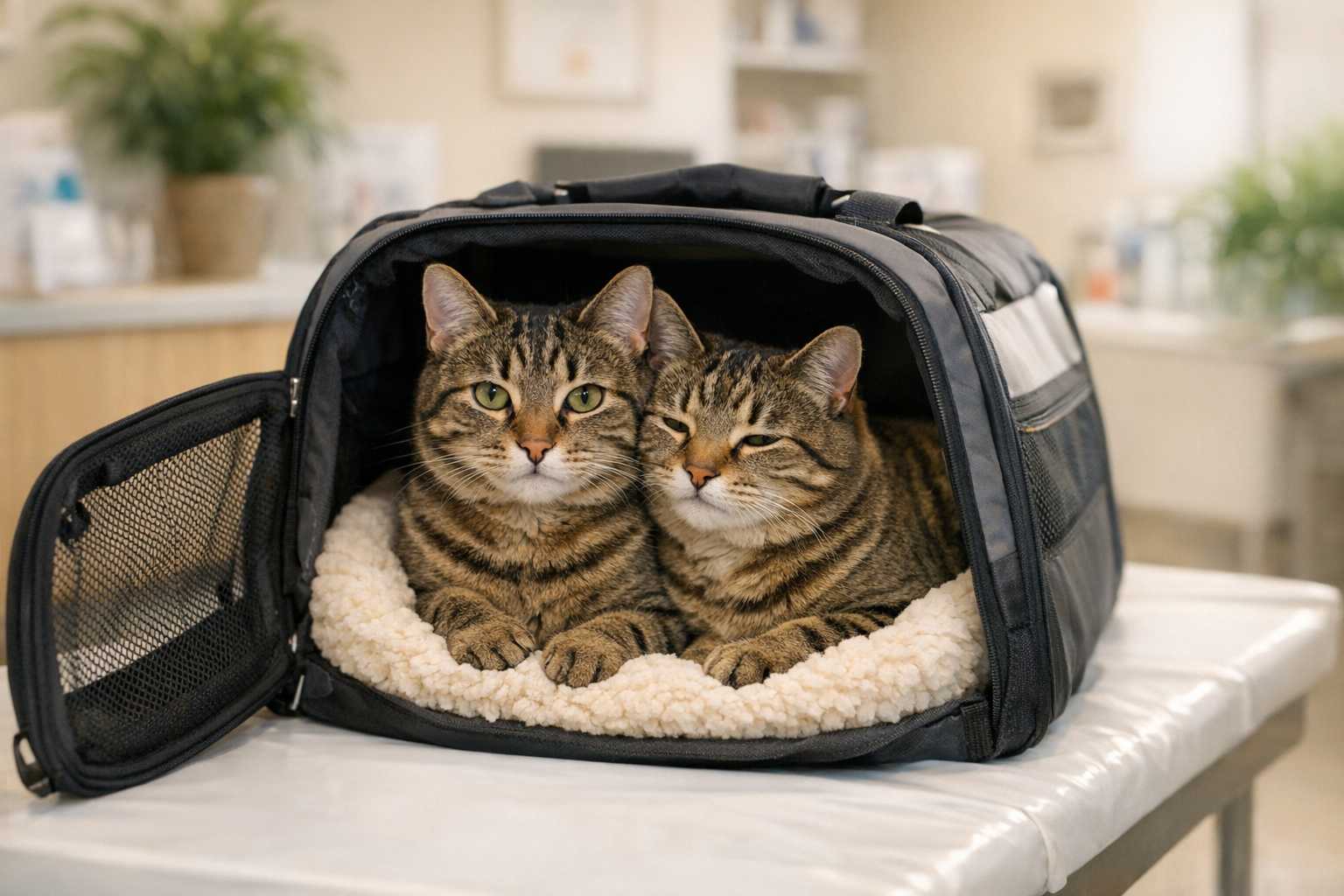 Medical Care for Bonded Cat Pairs: Vet Visit Strategies for Two Cats