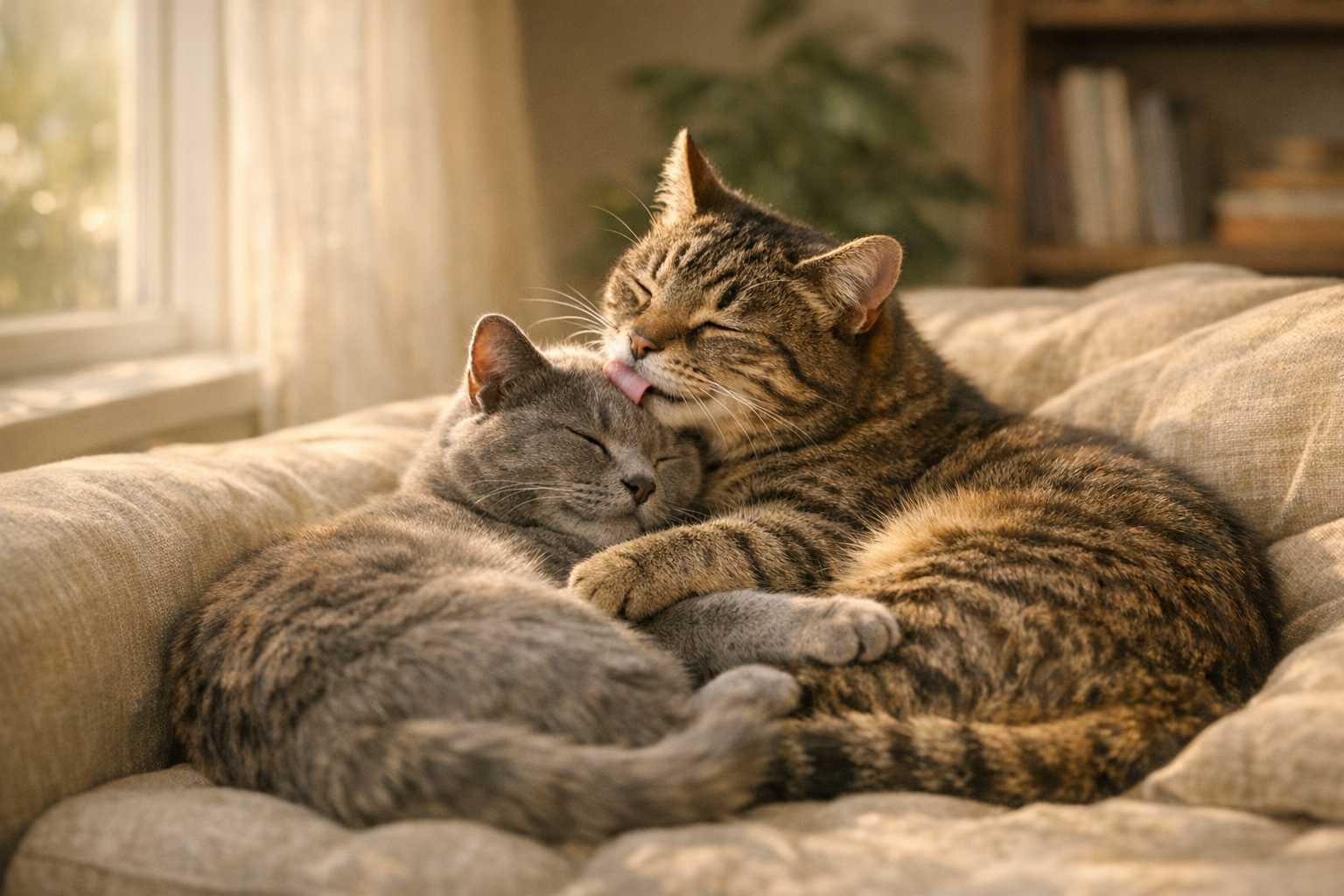 Bonded Cat Pairs and Anxiety: How Companionship Reduces Stress
