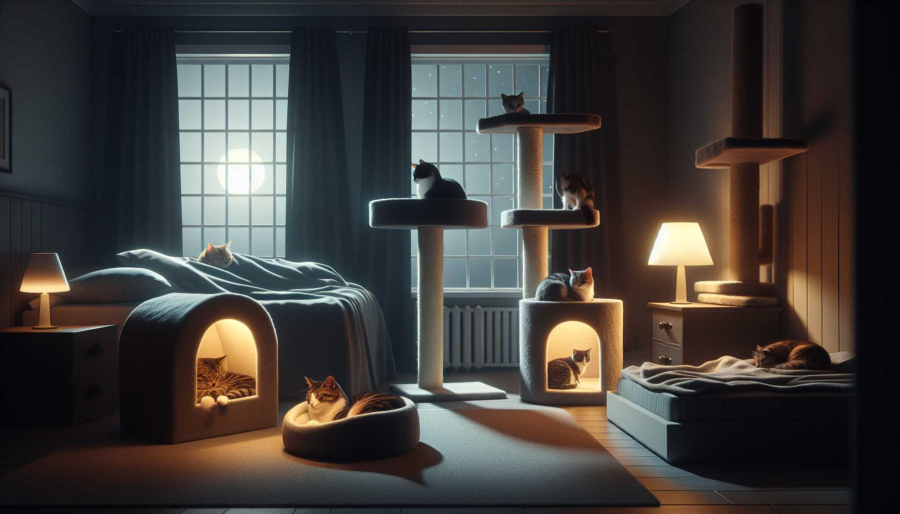 Multi-Cat Sleep Solutions: Creating Peaceful Night Routines