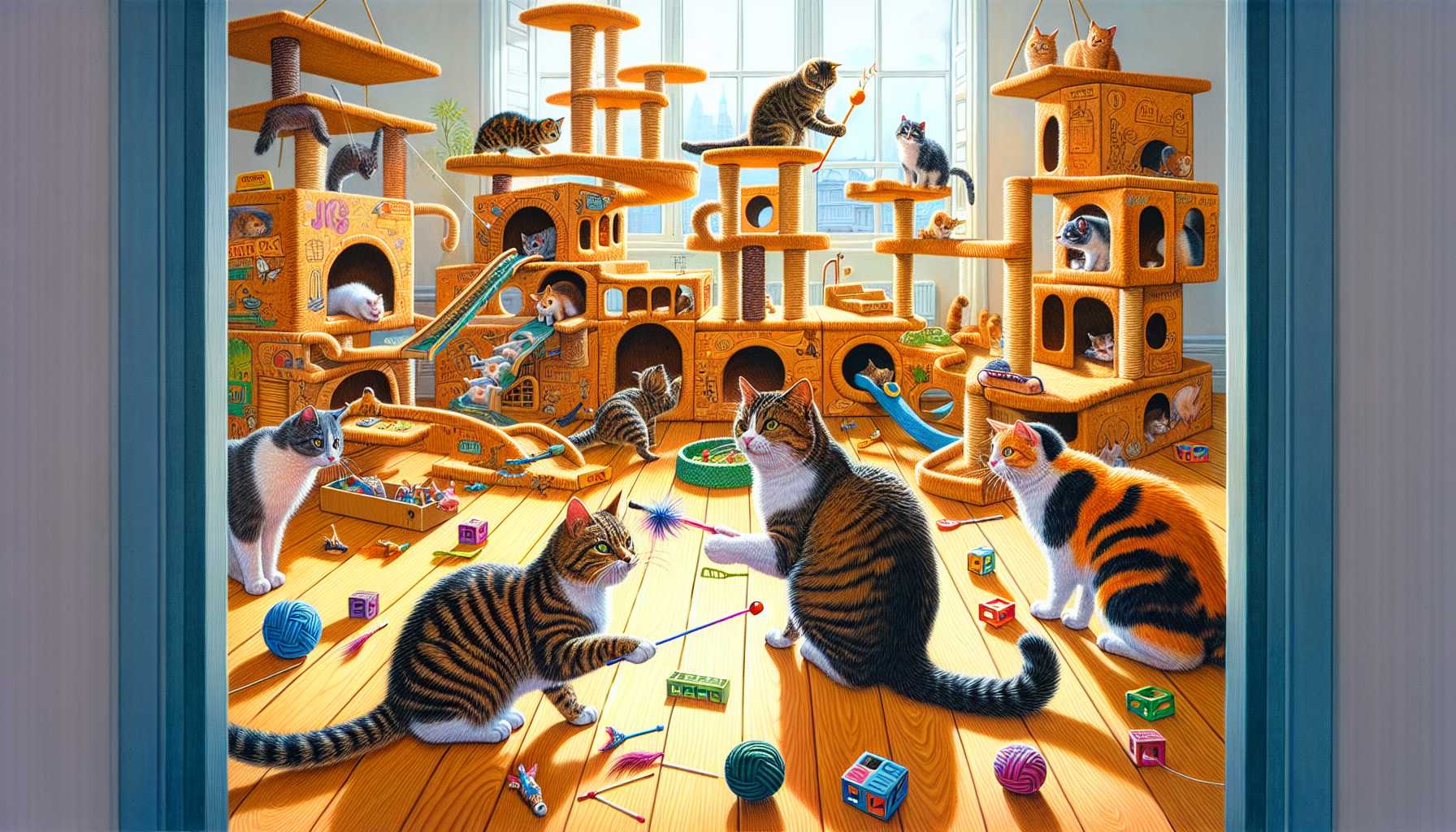 Multi-Cat Playtime: Group Activity Ideas and Schedules