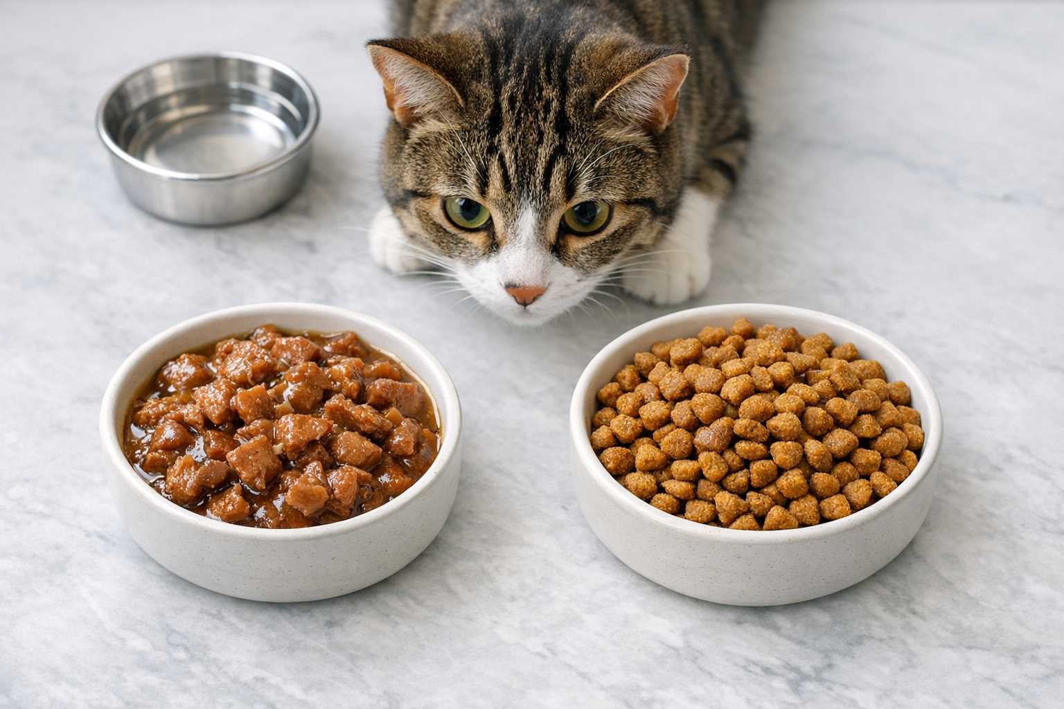 Wet vs Dry Cat Food: Complete Nutritional Comparison