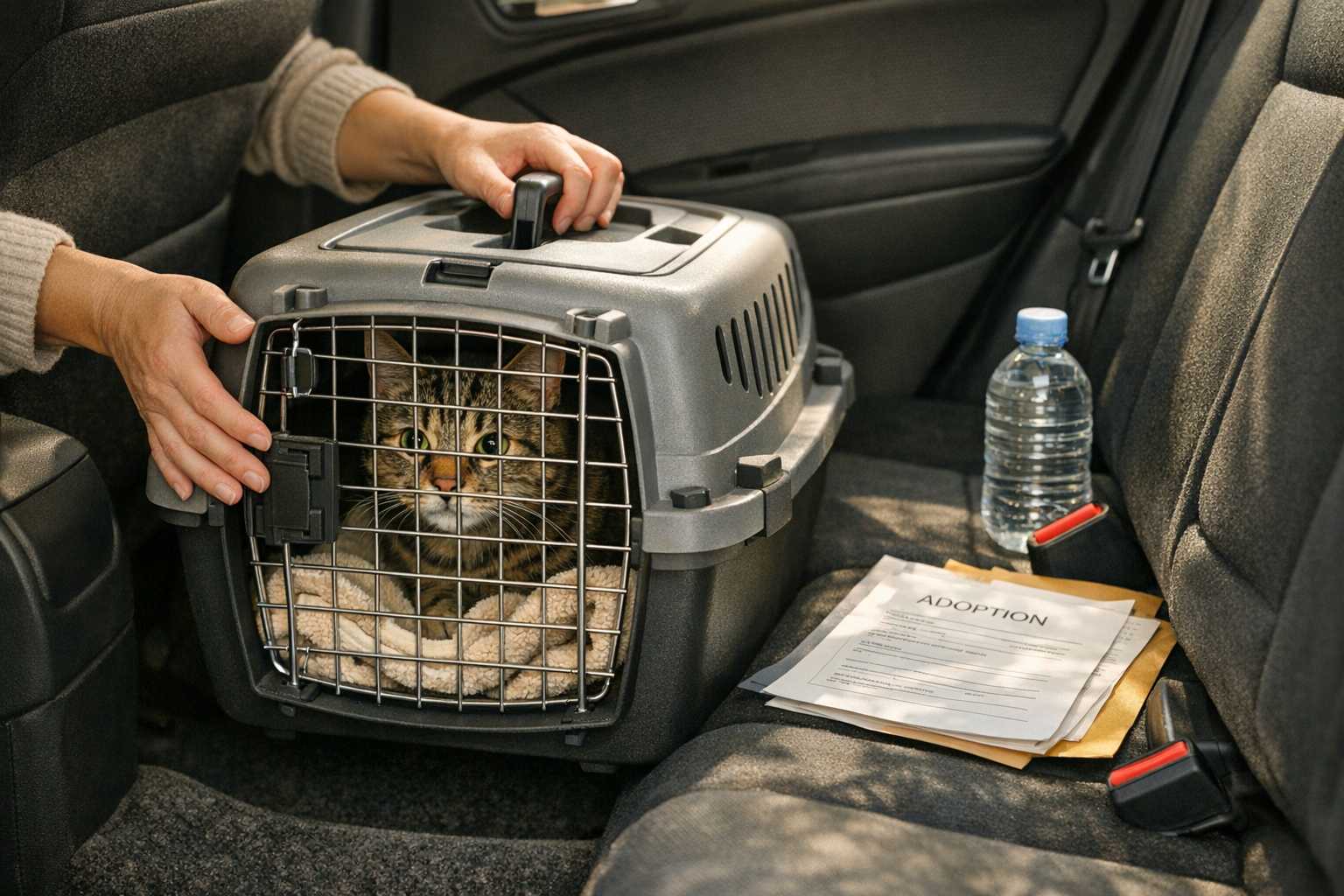 Rescue Cat Transportation: Safe Journey Home Guide