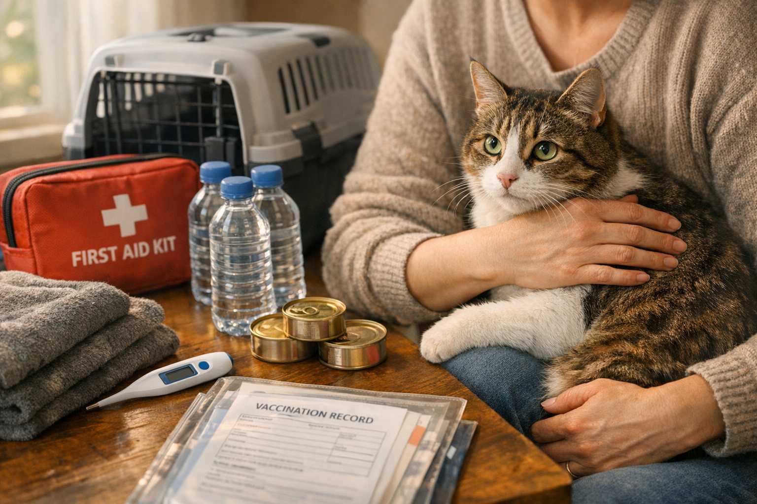 Emergency Preparedness for New Rescue Cat Parents