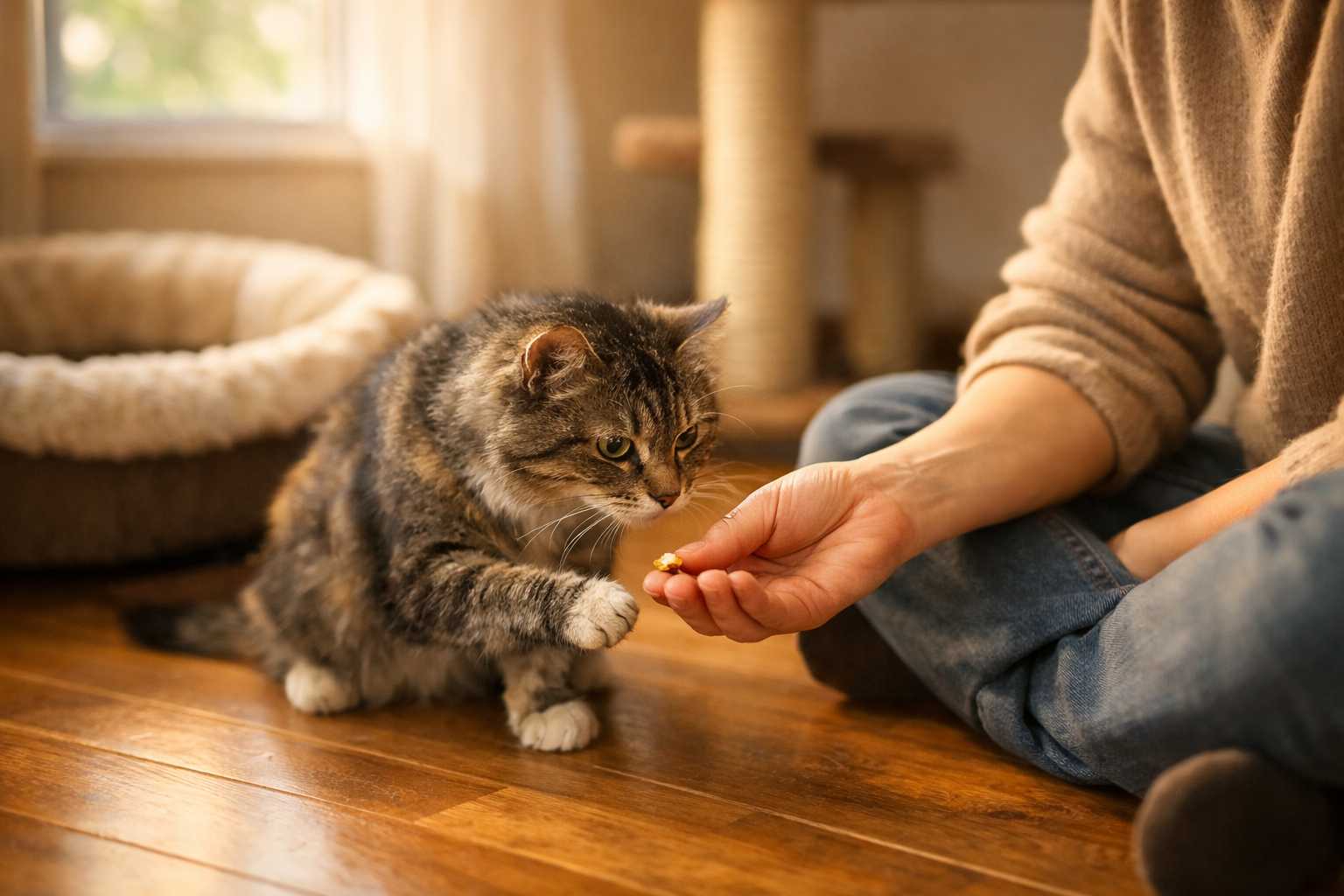 Rescue Cat Training: Basic Commands and Socialization