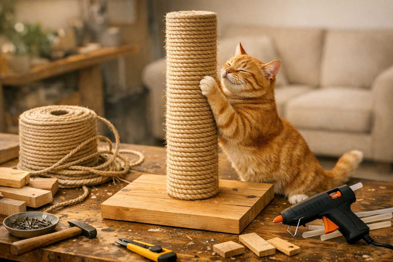DIY Cat Scratching Posts: Budget-Friendly Solutions Guide 2026